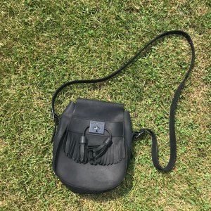 Doc Martens Black Saddle Bag